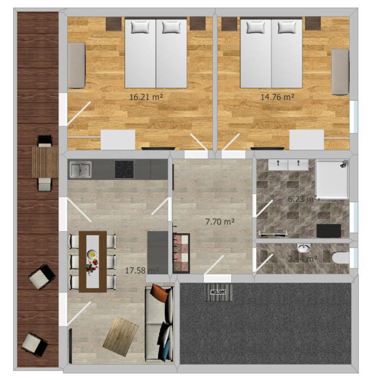 Mei Puite Appartements Lermoos Exteriér fotografie